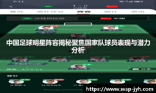 中国足球明星阵容揭秘聚焦国家队球员表现与潜力分析